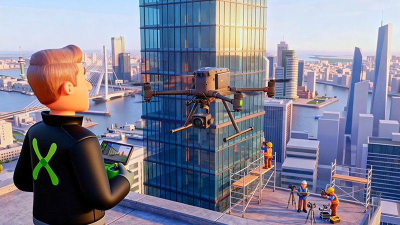 Drone inspectie efficiënt
