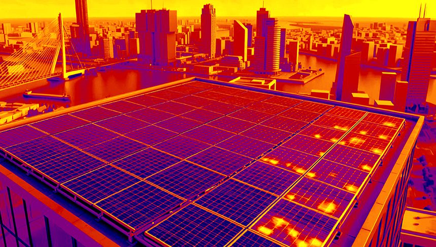 Thermografische drone inspectie